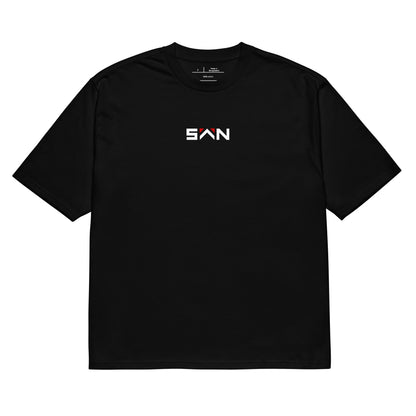 SWN All Gas No Brakes Oversized Heavyweight T-Shirt - Black